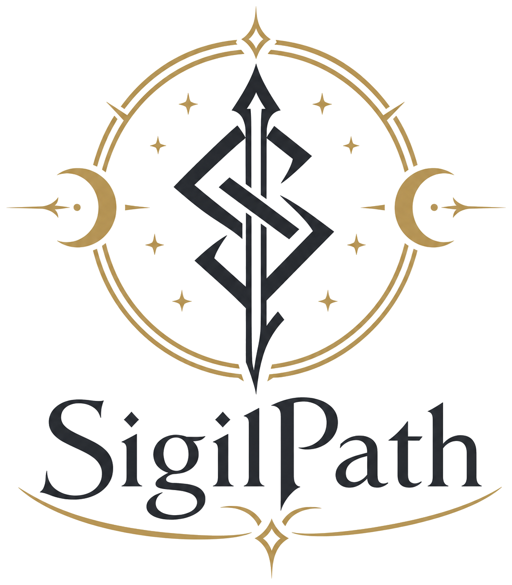 SigilPath — sigil mark with sword and crescent moons